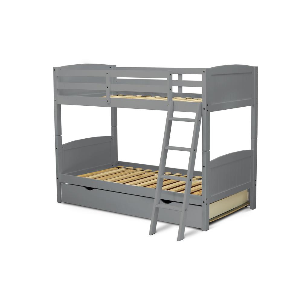 Youth Bunk Bed Gray, AYB-06-TU