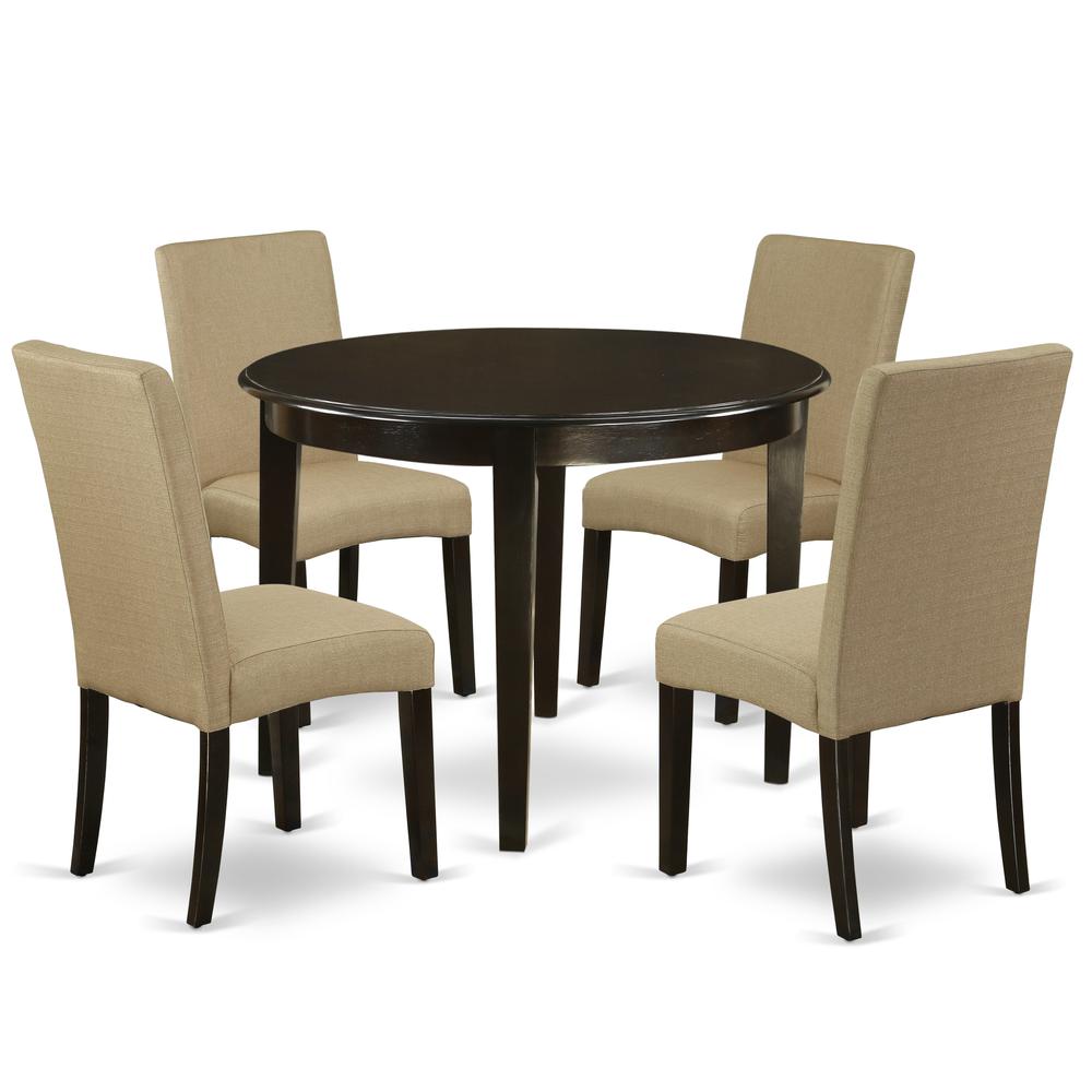 Dining Room Set Cappuccino, BODR5-CAP-03