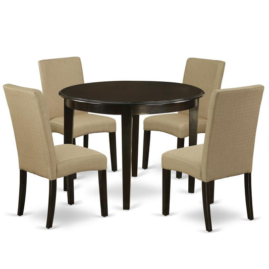 Dining Room Set Cappuccino, BODR5-CAP-03