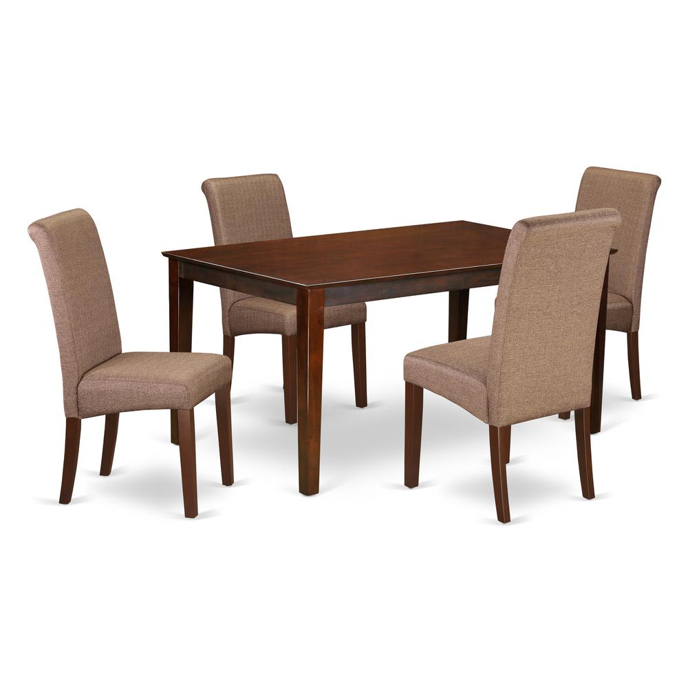 Dining Room Set Mahogany, CABA5-MAH-18