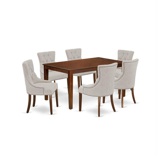 Dining Room Set Mahogany, CAFR7-MAH-05