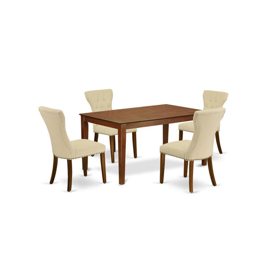 Dining Room Set Mahogany, CAGA5-MAH-32