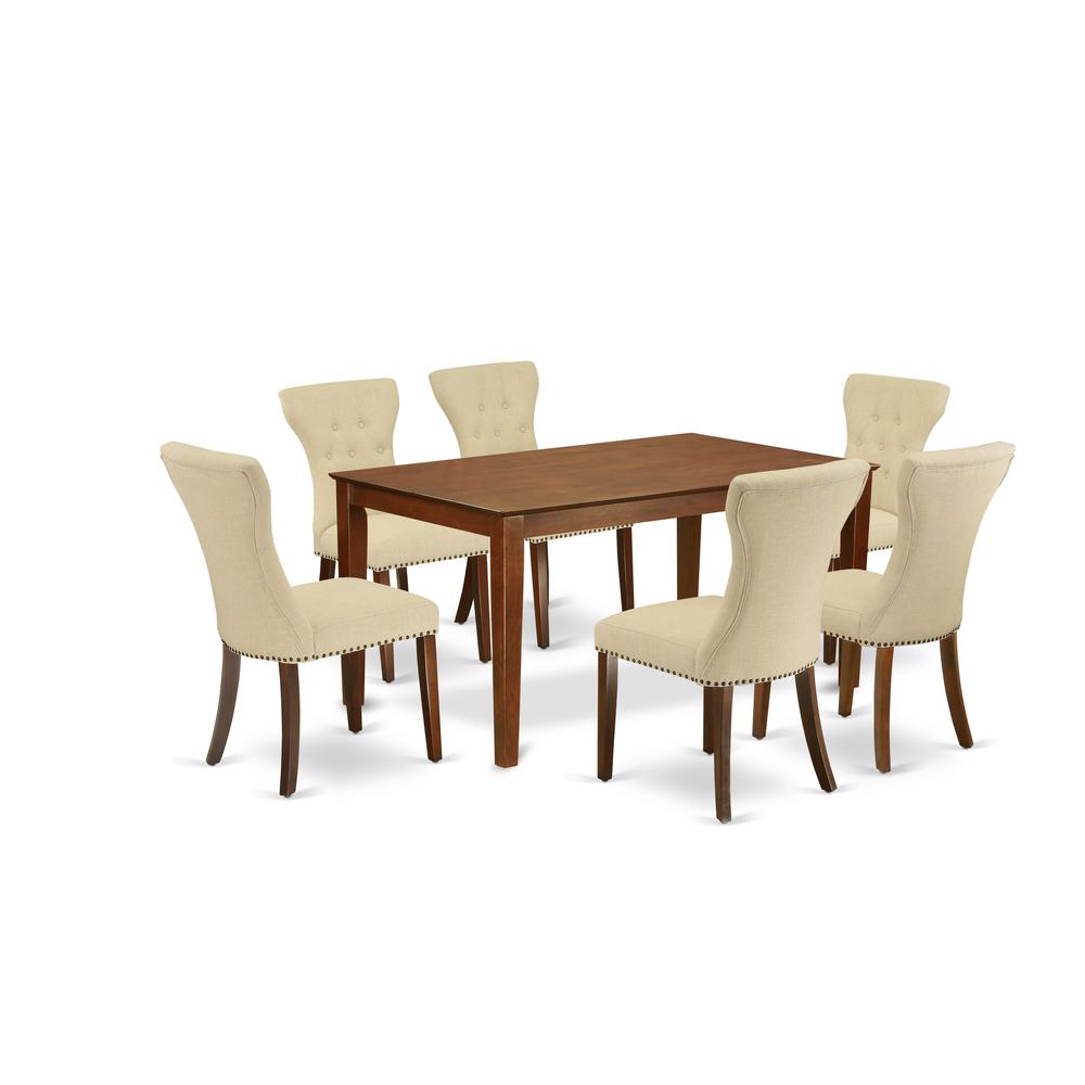 Dining Room Set Mahogany, CAGA7-MAH-32