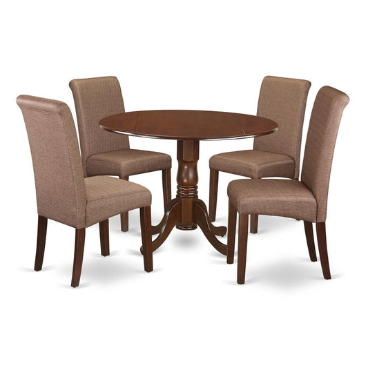 Dining Room Set Mahogany, DLBA5-MAH-18