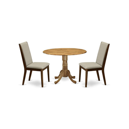 Dining Room Set Natural, DLLA3-ANA-05