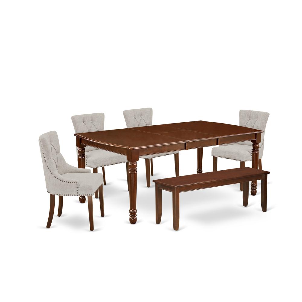 Dining Room Set Mahogany, DOFR6-MAH-05