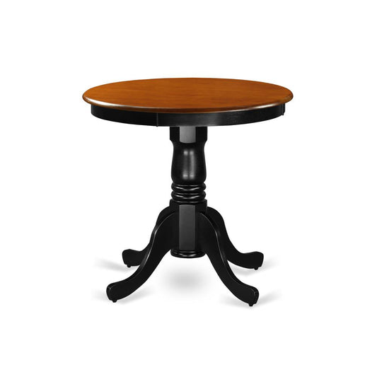 Dining Table Black & Cherry, EMT-BCH-TP