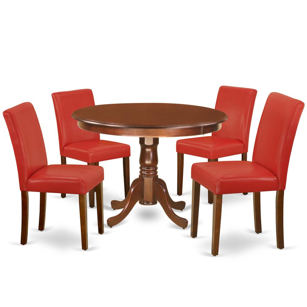 Dining Room Set Mahogany, HLAB5-MAH-72