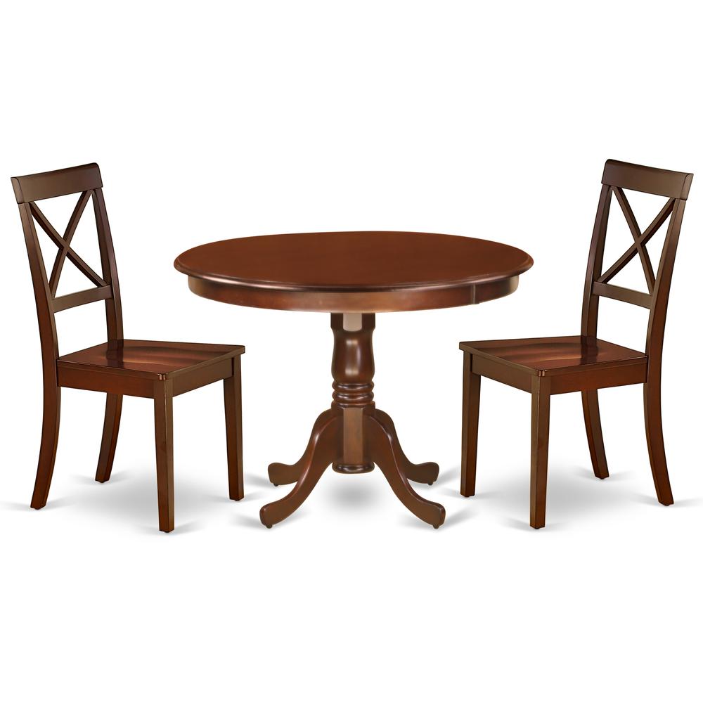 Dining Room Set Mahogany, HLBO3-MAH-W