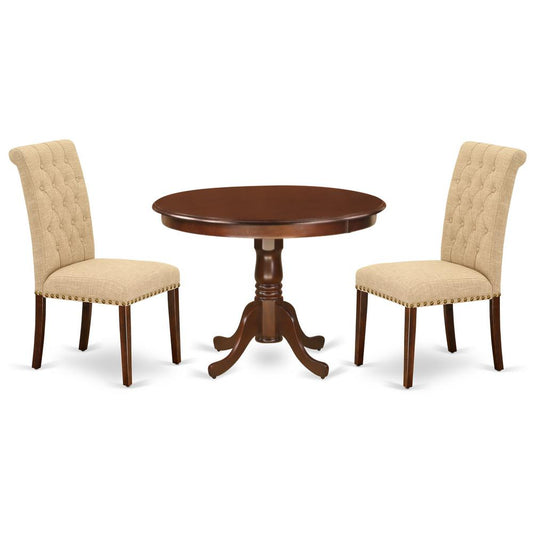 Dining Room Set Mahogany, HLBR3-MAH-04