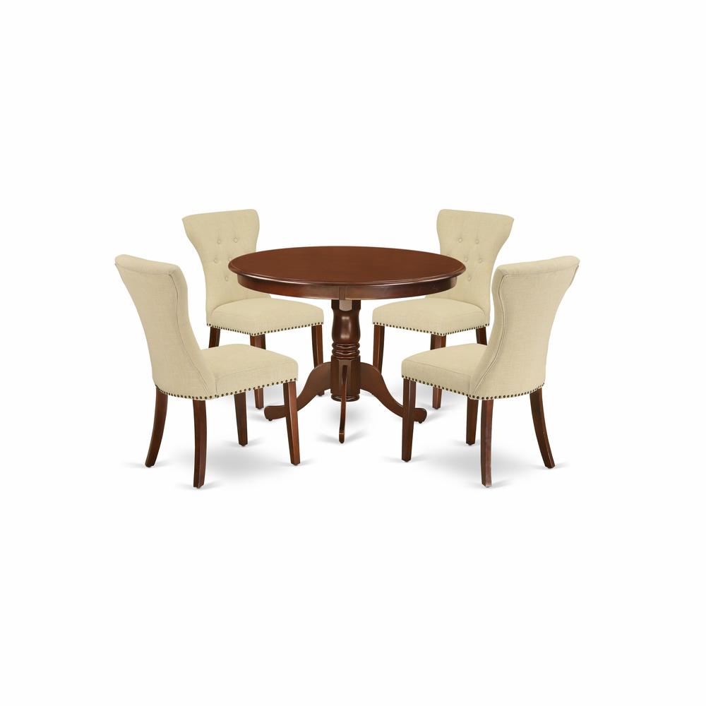 Dining Room Set Mahogany, HLGA5-MAH-32