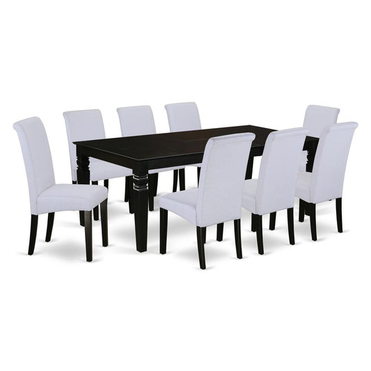 Dining Room Set Black, LGBA9-BLK-05