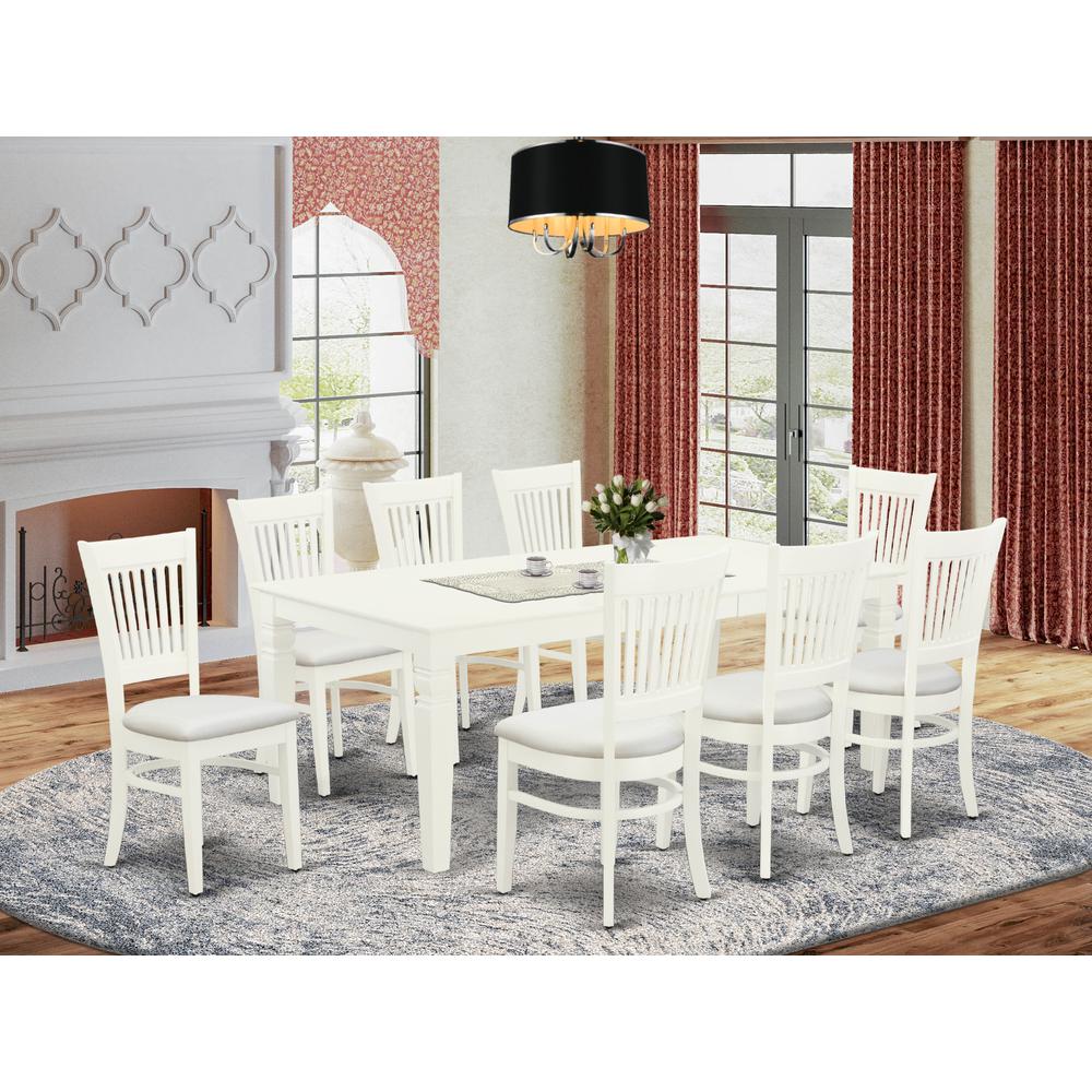 Dining Table- Table Leg Dining Chairs, LGVA9-LWH-C