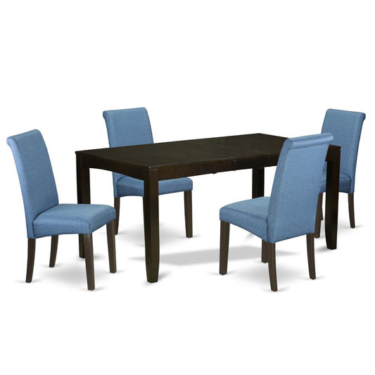 Dining Room Set Cappuccino, LYBA5-CAP-21