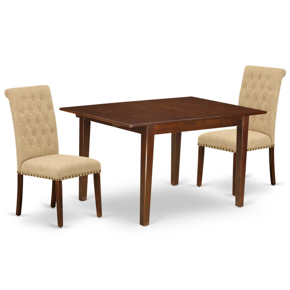 Dining Room Set Mahogany, MLBR3-MAH-04