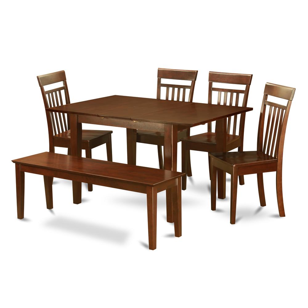 Dining Room Set Mahogany, MLCA6-MAH-W