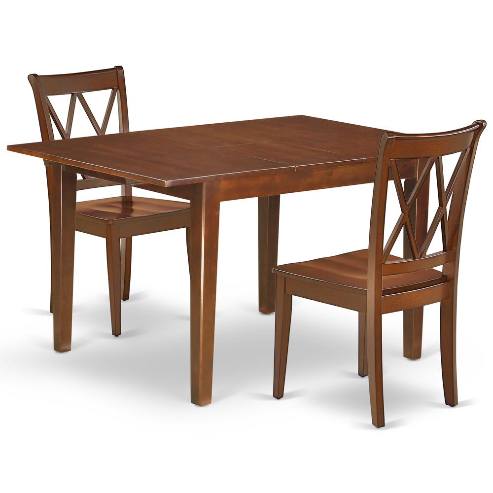 Dining Room Set Mahogany, MLCL3-MAH-W