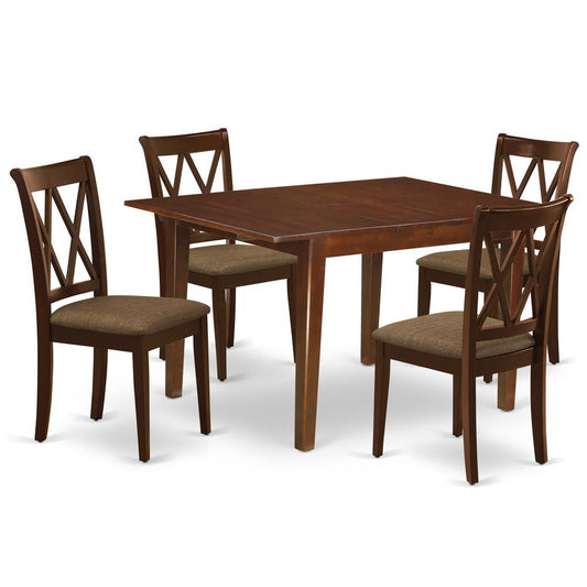 Dining Room Set Mahogany, MLCL5-MAH-C