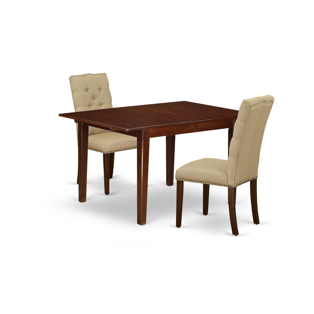 Dining Room Set Mahogany, MLEL3-MAH-16