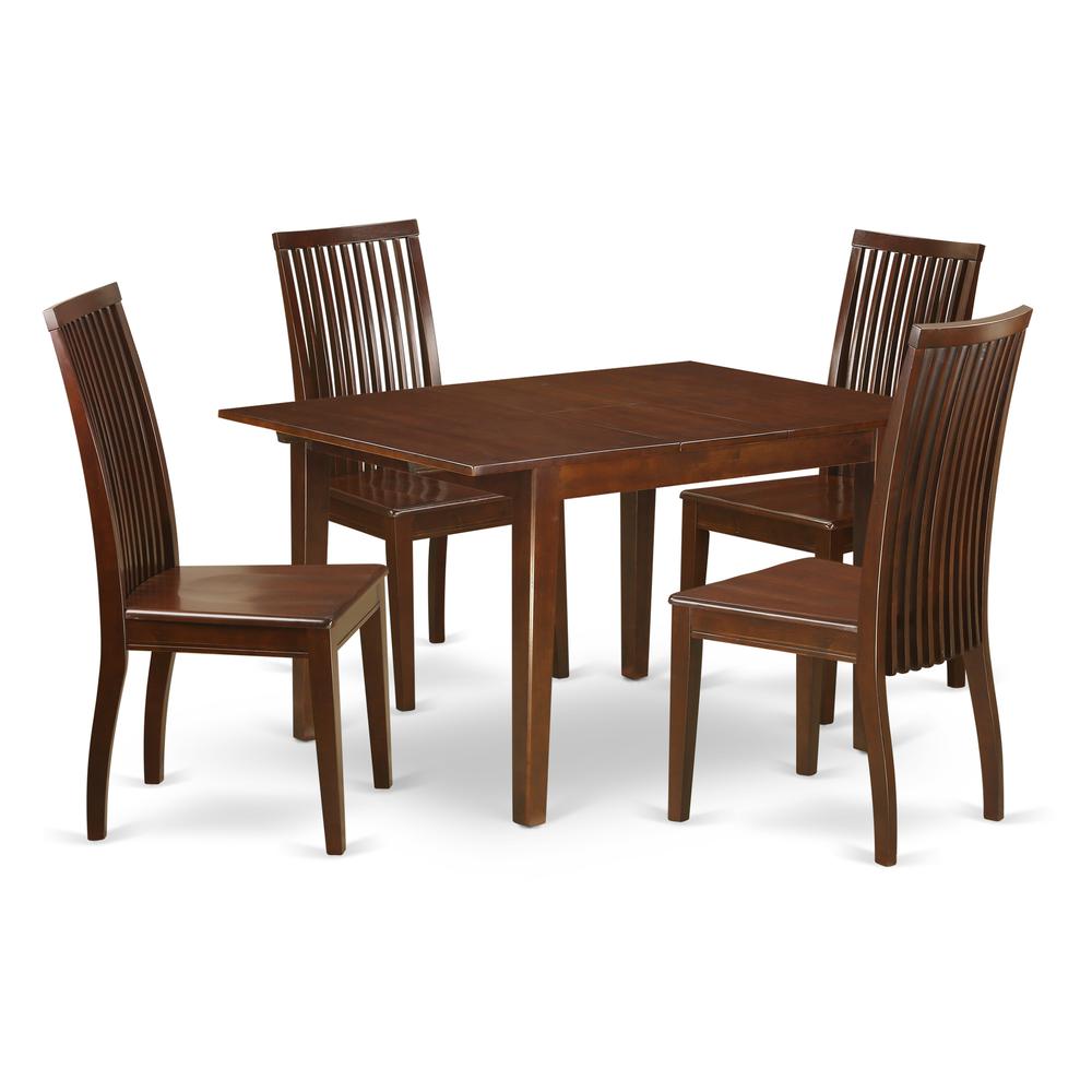 Dining Room Set Mahogany, MLIP5-MAH-W