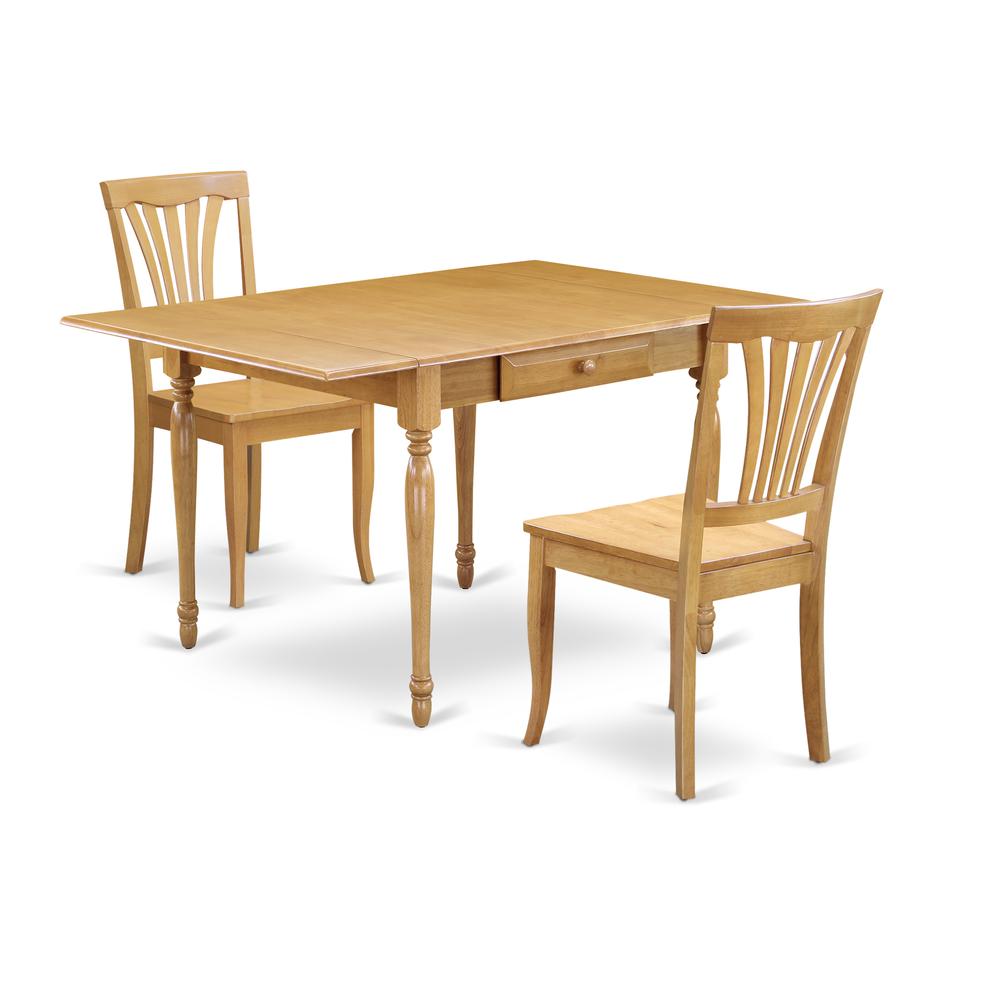 Dining Room Set Oak, MZAV3-OAK-W