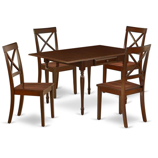 Dining Room Set Mahogany, MZBO5-MAH-W