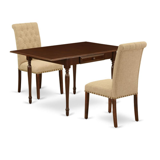 Dining Room Set Mahogany, MZBR3-MAH-04