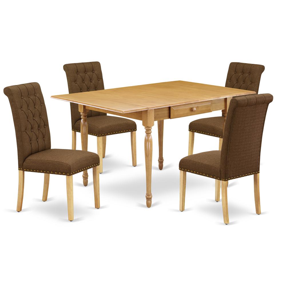 Dining Room Set Oak, MZBR5-OAK-18