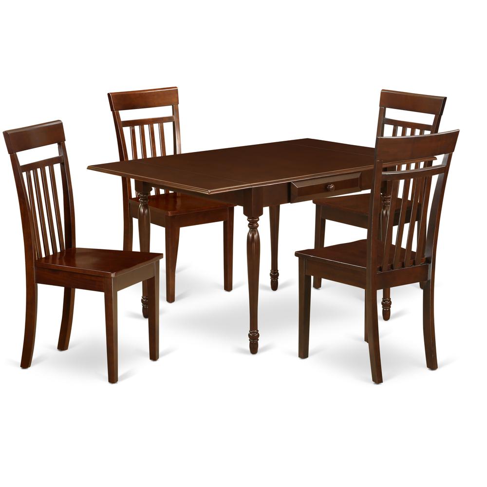 Dining Room Set Mahogany, MZCA5-MAH-W