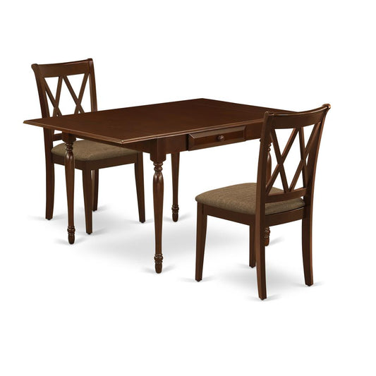 Dining Room Set Mahogany, MZCL3-MAH-C