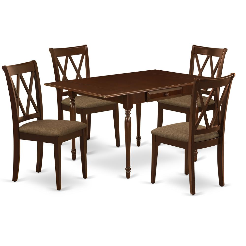 Dining Room Set Mahogany, MZCL5-MAH-C