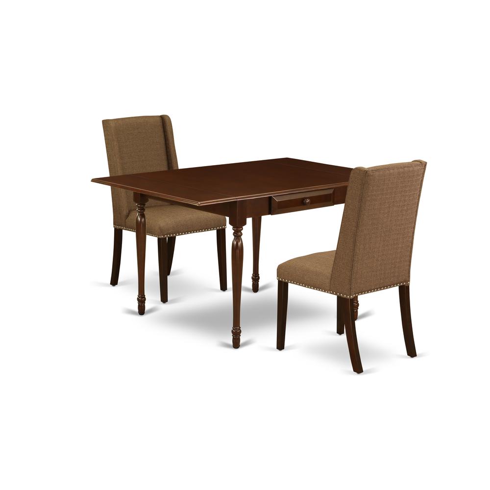 Dining Room Set Mahogany, MZFL3-MAH-18