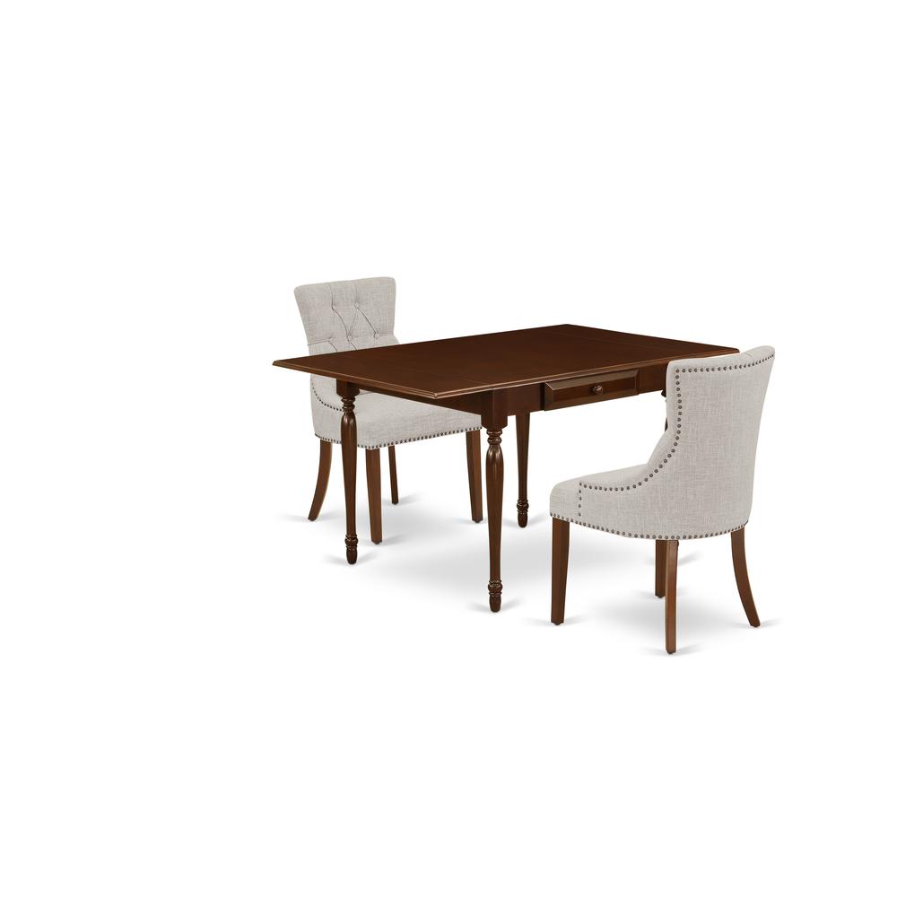 Dining Room Set Mahogany, MZFR3-MAH-05