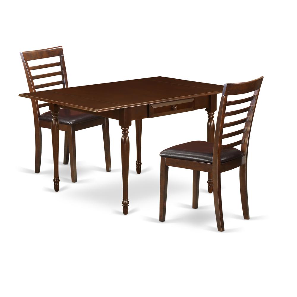 Dining Room Set Mahogany, MZML3-MAH-LC