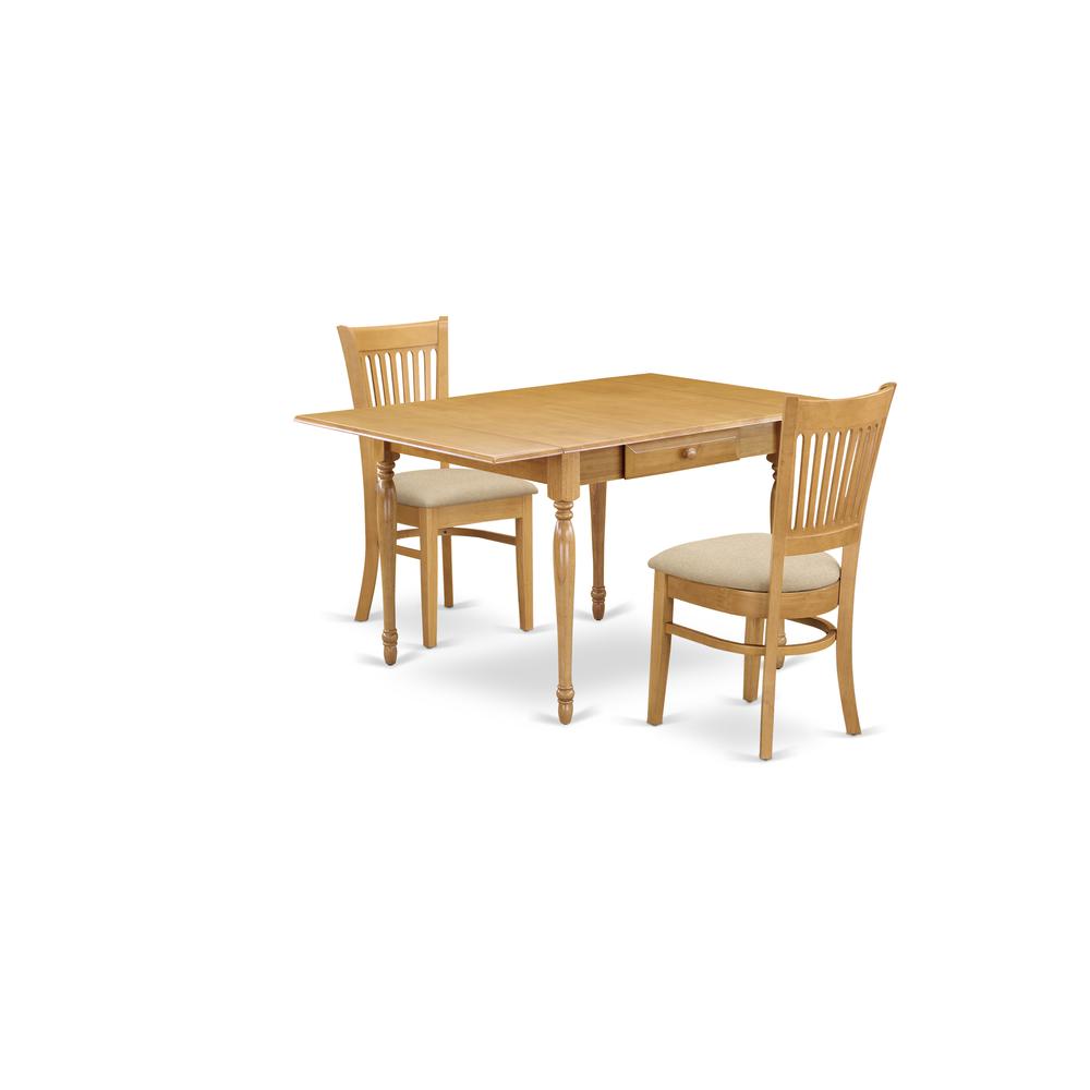 Dining Room Set Oak, MZVA3-OAK-C