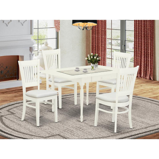 Dining Table- Dining Chairs, MZVA5-LWH-C