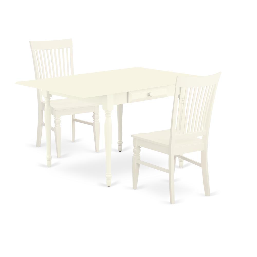 Dining Room Set Linen White, MZWE3-LWH-W