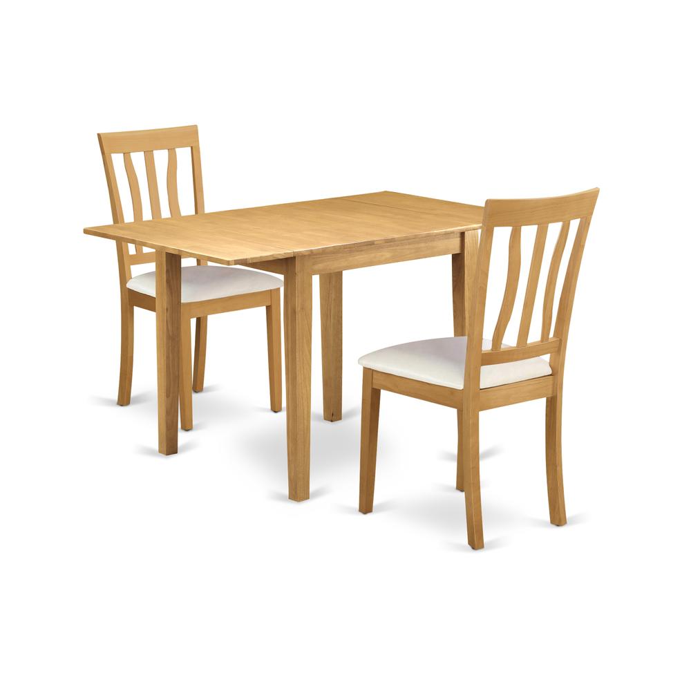 Dining Room Set Oak, NDAN3-OAK-LC