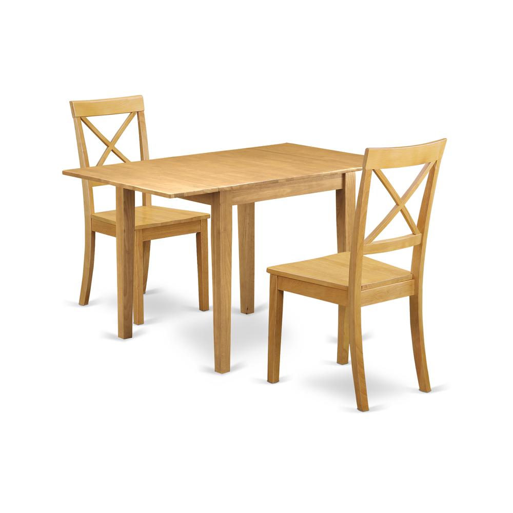 Dining Room Set Oak, NDBO3-OAK-W