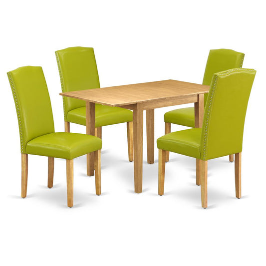 Dining Room Set Oak, NDEN5-OAK-51