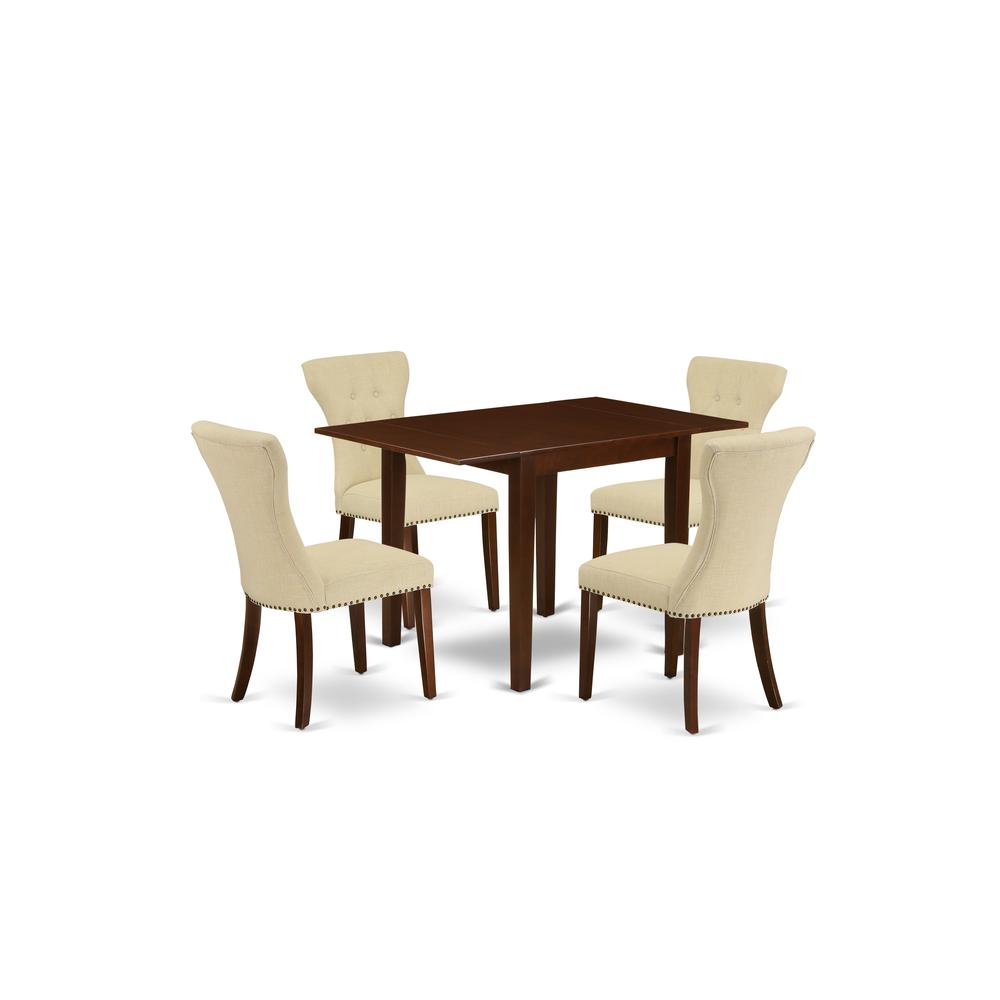 Dining Room Set Mahogany, NDGA5-MAH-32