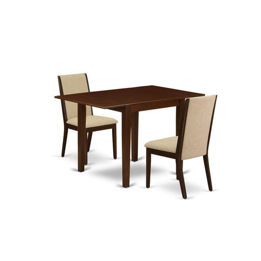 Dining Room Set Mahogany, NDLA3-MAH-04