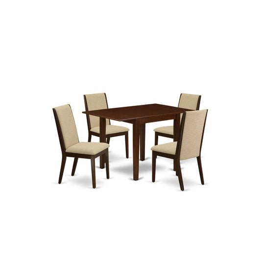 Dining Room Set Mahogany, NDLA5-MAH-04