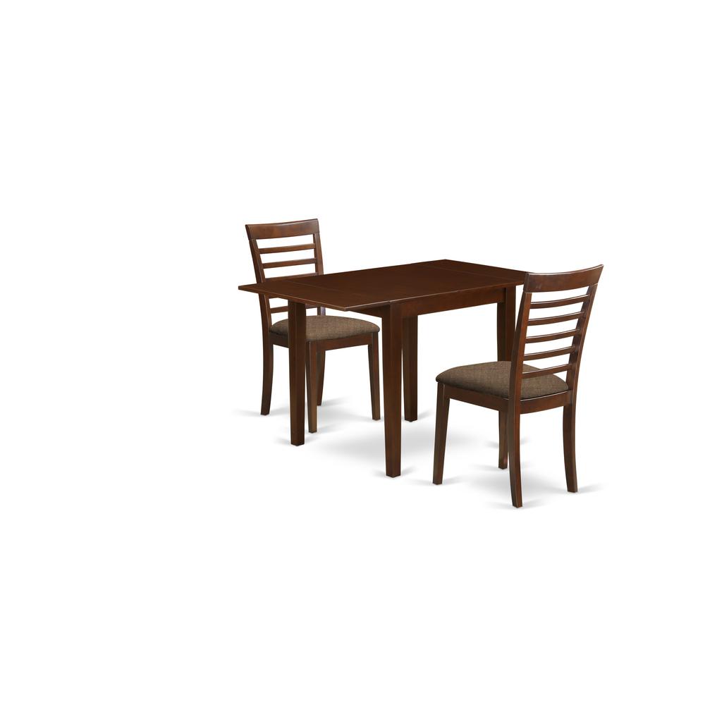 Dining Room Set Mahogany, NDML3-MAH-C