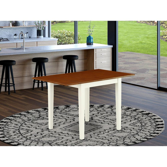 Dining Table Buttermilk & Cherry, NDT-WHI-T