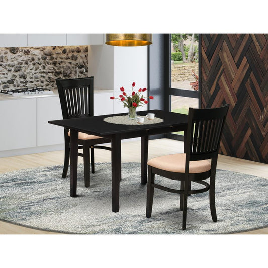 Dining Table- Dining Chairs, NFVA3-BLK-C