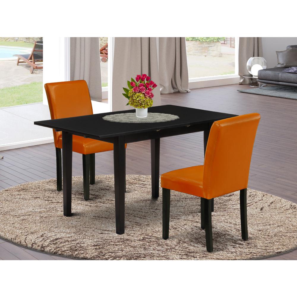 Dining Table- Dining Chairs, NOAB3-BLK-61