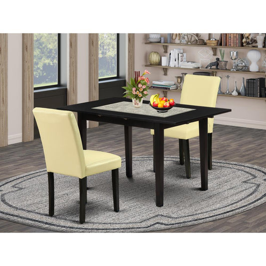 Dining Table- Dining Chairs, NOAB3-BLK-73