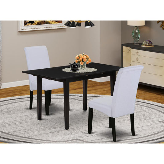 Dining Table- Dining Chairs, NOBA3-BLK-05