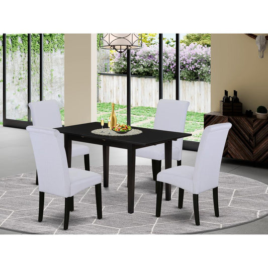 Dining Table- Dining Chairs, NOBA5-BLK-05